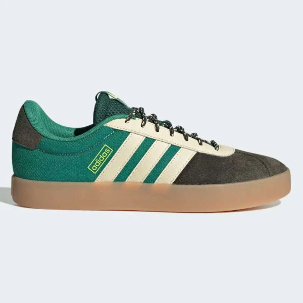 TÊNIS ADIDAS VL COURT 3.0 MASCULINO - Verde/bege