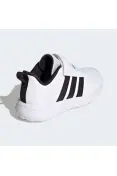 TÊNIS ADIDAS VL MOVE EL INFANTIL - Branco/preto