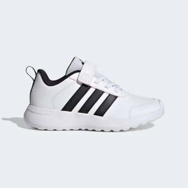 TÊNIS ADIDAS VL MOVE EL INFANTIL - Branco/preto