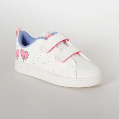 TÊNIS ADIDAS VS ADVANTAGE CLEAN INFANTIL - Bege/lilas TÊNIS ADIDAS VS ADVANTAGE CLEAN INFANTIL - Bege/lilas
