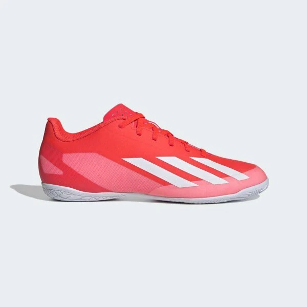 TÊNIS ADIDAS X CRAZYFAST CLUB IN FUTSAL MASCULINO - Laranja/branco