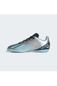 TÊNIS ADIDAS X CRAZYFAST MESSI.4 IN FUTSAL INFANTIL - Prata/azul