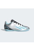 TÊNIS ADIDAS X CRAZYFAST MESSI.4 IN FUTSAL INFANTIL - Prata/azul
