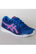 TÊNIS ASICS ATTACKER KNIT FEMININO - Azul/rosa