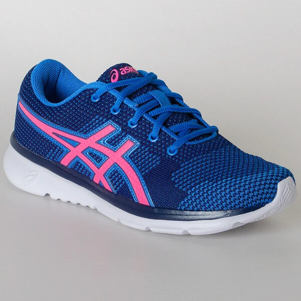 TÊNIS ASICS ATTACKER KNIT FEMININO - Azul/rosa