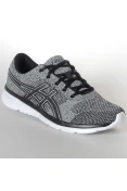 TÊNIS ASICS ATTACKER KNIT MASCULINO - Cinza/preto TÊNIS ASICS ATTACKER KNIT MASCULINO - Cinza/preto