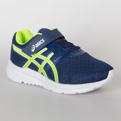 TÊNIS ASICS BLOCKER PS INFANTIL - Marinho/amarelo TÊNIS ASICS BLOCKER PS INFANTIL - Marinho/amarelo