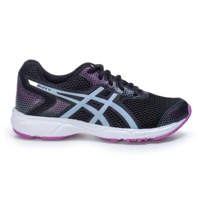 TÊNIS ASICS BUZZ 4 GS INFANTIL - Preto/azul celeste TÊNIS ASICS BUZZ 4 GS INFANTIL - Preto/azul celeste