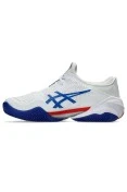 TÊNIS ASICS COURT FF 3 NOVAK CLAY MASCULINO - Branco/azul