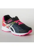 TÊNIS ASICS FANTASY 2 PS INFANTIL - Chumbo/pink