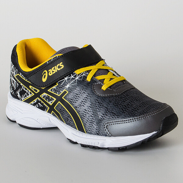 TÊNIS ASICS FANTASY 2 PS INFANTIL - Grafite/amarelo