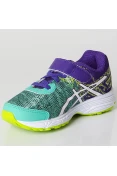 TÊNIS ASICS FANTASY 2 PS INFANTIL - Verde/roxo
