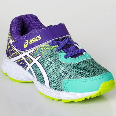 TÊNIS ASICS FANTASY 2 PS INFANTIL - Verde/roxo