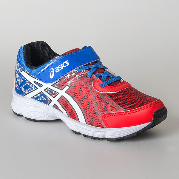 TÊNIS ASICS FANTASY 2 PS INFANTIL - Vermelho/azul