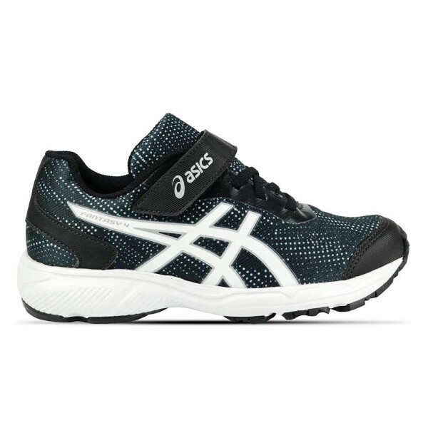 TÊNIS ASICS FANTASY 4 PS INFANTIL - Preto/branco