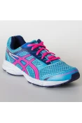 TÊNIS ASICS GEL BUZZ 2 GS INFANTIL - Azul celeste/pink
