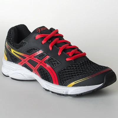 TÊNIS ASICS GEL BUZZ 2 GS INFANTIL - Preto/vermelho
