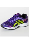 TÊNIS ASICS GEL BUZZ 2 GS INFANTIL - Roxo/amarelo