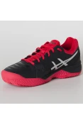 TÊNIS ASICS GEL CHALLENGER 11 CLAY MASCULINO - Preto/vermelho