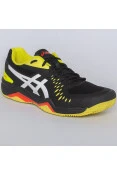 TÊNIS ASICS GEL CHALLENGER 12 CLAY MASCULINO - Preto/amarelo TÊNIS ASICS GEL CHALLENGER 12 CLAY MASCULINO - Preto/amarelo