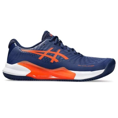 TÊNIS ASICS GEL CHALLENGER 14 CLAY MASCULINO - Marinho/laranja