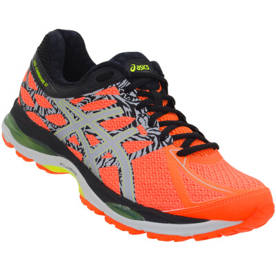 TÊNIS ASICS GEL CUMULUS 17 LITE SHOW MASCULINO - Laranja/cinza TÊNIS ASICS GEL CUMULUS 17 LITE SHOW MASCULINO - Laranja/cinza