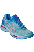 TÊNIS ASICS GEL CUMULUS 18 FEMININO - Verde/azul