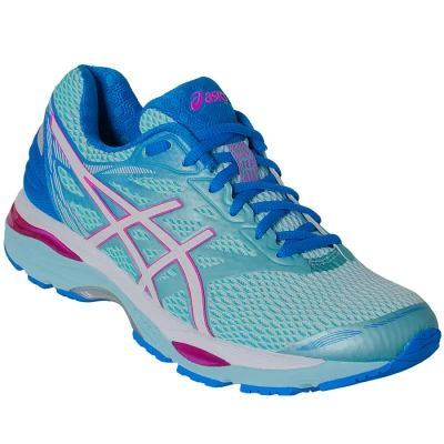 TÊNIS ASICS GEL CUMULUS 18 FEMININO - Verde/azul