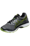TÊNIS ASICS GEL CUMULUS 18 MASCULINO - Grafite/amarelo TÊNIS ASICS GEL CUMULUS 18 MASCULINO - Grafite/amarelo