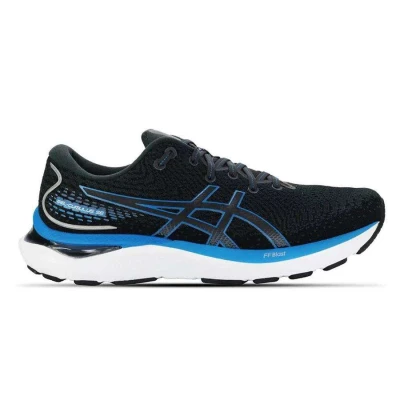 TÊNIS ASICS GEL CUMULUS 24 SE MASCULINO - Preto/azul TÊNIS ASICS GEL CUMULUS 24 SE MASCULINO - Preto/azul