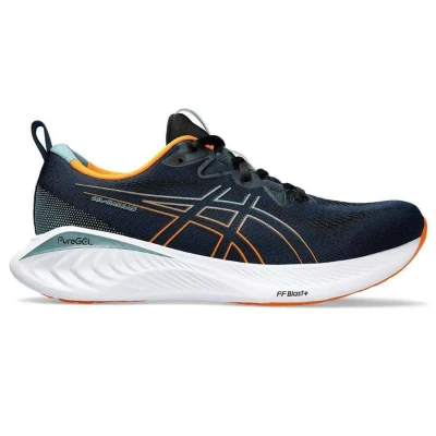 TÊNIS ASICS GEL CUMULUS 25 MASCULINO - Marinho/laranja