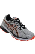 TÊNIS ASICS GEL EQUATION 9 A MASCULINO - Prata/laranja TÊNIS ASICS GEL EQUATION 9 A MASCULINO - Prata/laranja