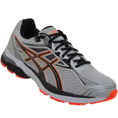 TÊNIS ASICS GEL EQUATION 9 A MASCULINO - Prata/laranja TÊNIS ASICS GEL EQUATION 9 A MASCULINO - Prata/laranja