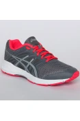 TÊNIS ASICS GEL EXALT 5 A FEMININO - Grafite/vermelho