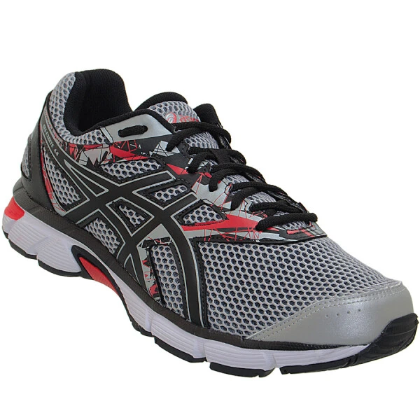 TÊNIS ASICS GEL EXCITE 4 A MASCULINO - Prata/vermelho TÊNIS ASICS GEL EXCITE 4 A MASCULINO - Prata/vermelho