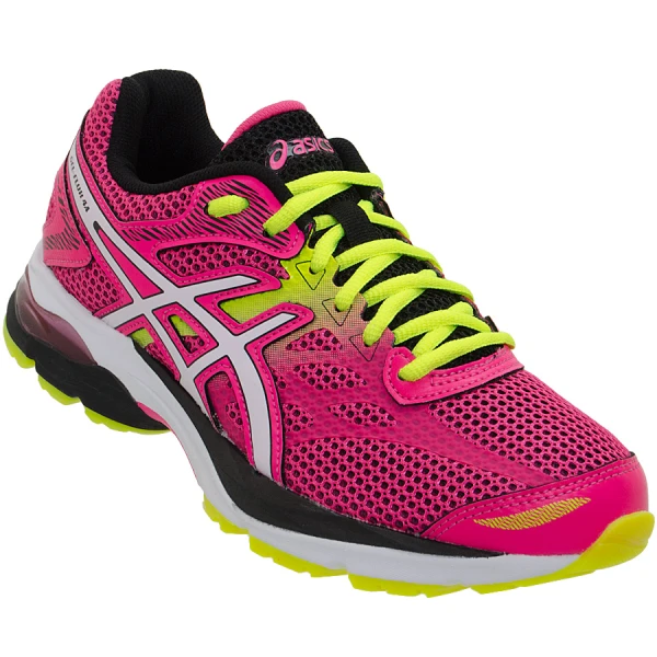 TÊNIS ASICS GEL FLUX 4 A FEMININO - Pink/amarelo TÊNIS ASICS GEL FLUX 4 A FEMININO - Pink/amarelo
