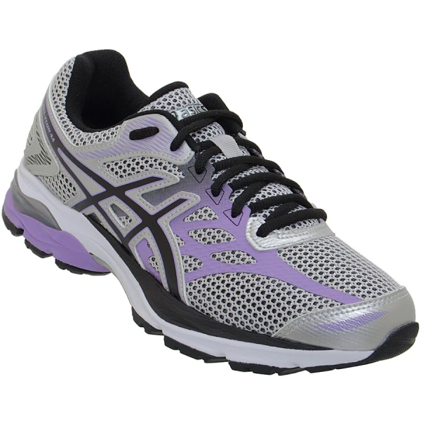 TÊNIS ASICS GEL FLUX 4 A FEMININO - Prata/lilas TÊNIS ASICS GEL FLUX 4 A FEMININO - Prata/lilas