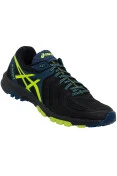 TÊNIS ASICS GEL FUJI ATTACK 5 MASCULINO - Preto/amarelo