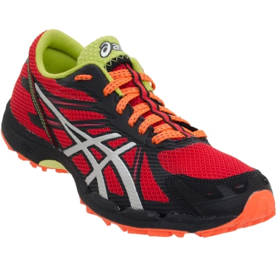 TÊNIS ASICS GEL-FUJI RACER 3 MASCULINO - Vermelho/preto