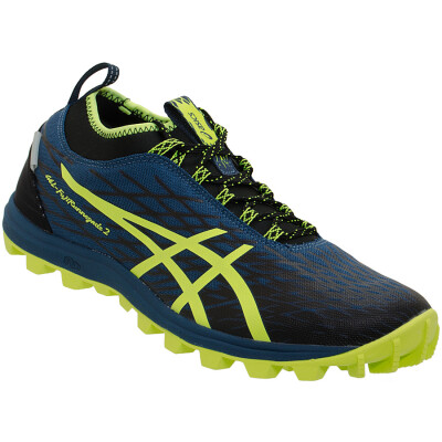 TÊNIS ASICS GEL FUJIRUNNEGADE 2 MASCULINO - Marinho/verde