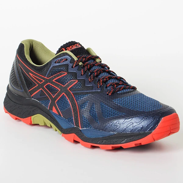 TÊNIS ASICS GEL FUJITRABUCO 6 MASCULINO - Marinho/vermelho