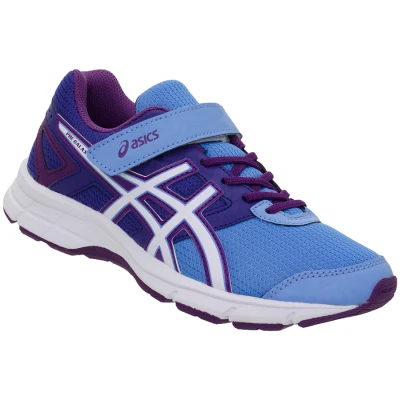 TÊNIS ASICS GEL GALAXY 8 PS INFANTIL - Azul celeste/roxo