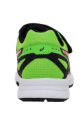 TÊNIS ASICS GEL GALAXY 8 PS INFANTIL - Preto/verde