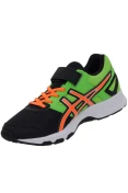 TÊNIS ASICS GEL GALAXY 8 PS INFANTIL - Preto/verde