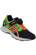 TÊNIS ASICS GEL GALAXY 8 PS INFANTIL - Preto/verde