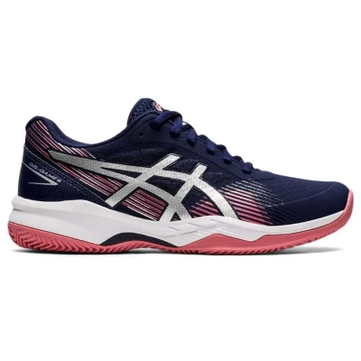 TÊNIS ASICS GEL-GAME 8 CLAY/OC FEMININO - Marinho/rosa