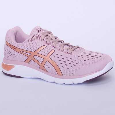 TÊNIS ASICS GEL KAMO FEMININO - Rosa/dourado