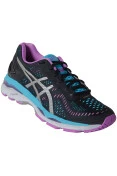 TÊNIS ASICS GEL KAYANO 23 FEMININO - Preto/azul celeste TÊNIS ASICS GEL KAYANO 23 FEMININO - Preto/azul celeste