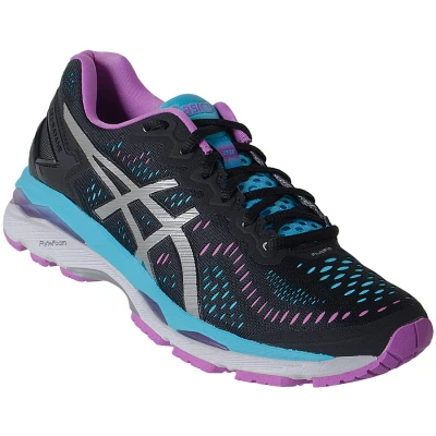TÊNIS ASICS GEL KAYANO 23 FEMININO - Preto/azul celeste TÊNIS ASICS GEL KAYANO 23 FEMININO - Preto/azul celeste