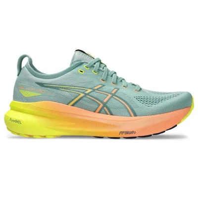 TÊNIS ASICS GEL KAYANO 31 PARIS MASCULINO - Verde/laranja